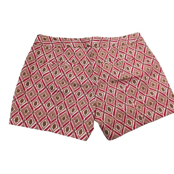 Gap Women's Size 00 Shorts Cotton Tribal Aztec Print Pink/Brown 3.5” Inseam - Picture 2 of 7